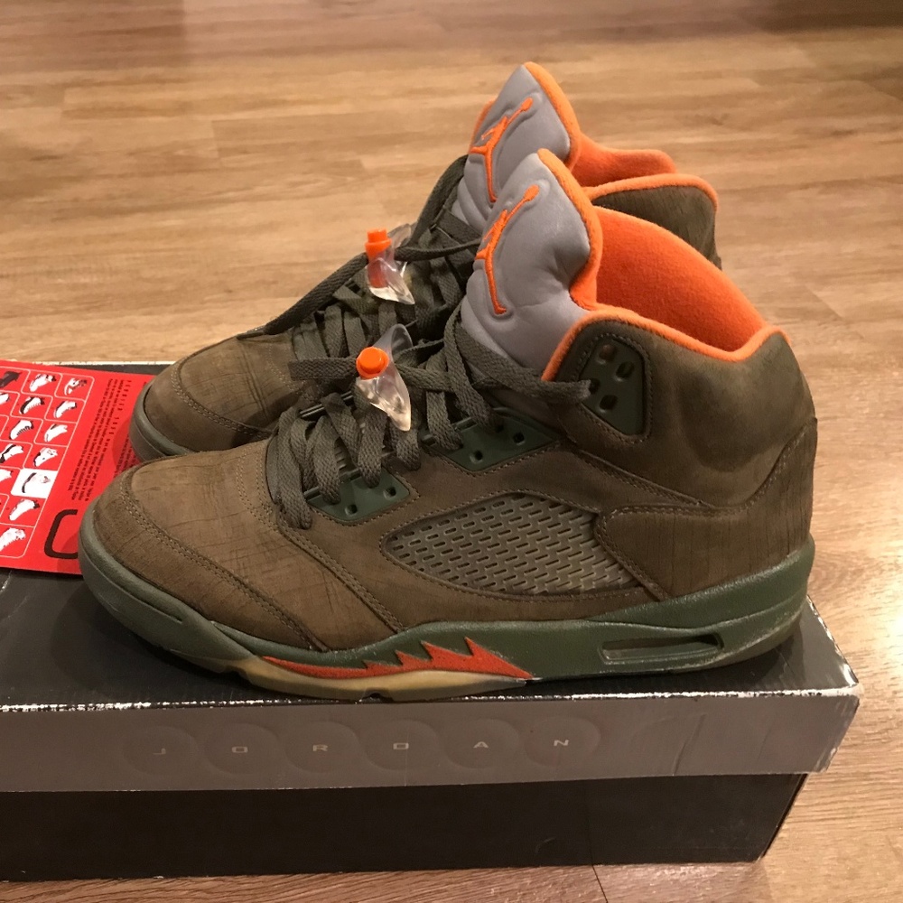 Air Jordan 5 Olive